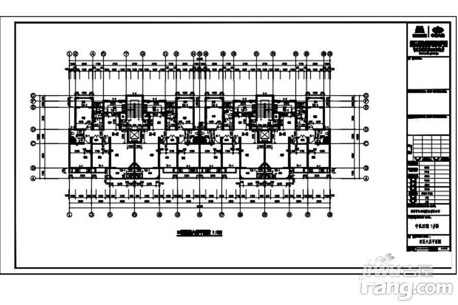 中弘名珺城四期3室2厅2卫100㎡户型图