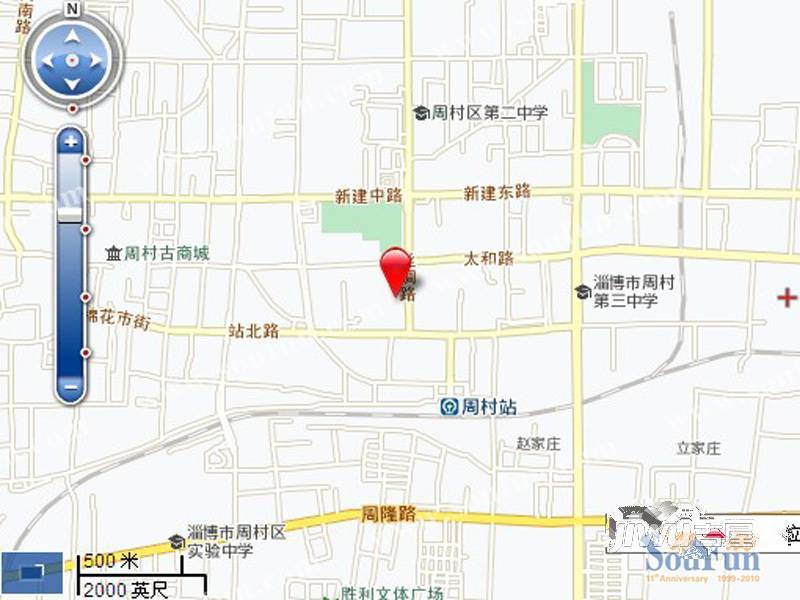 万泰·锦绣天城位置交通图2