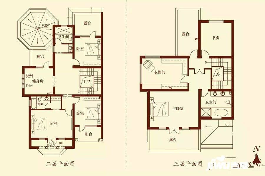 瑞成瑞景湾12室2厅4卫637㎡户型图