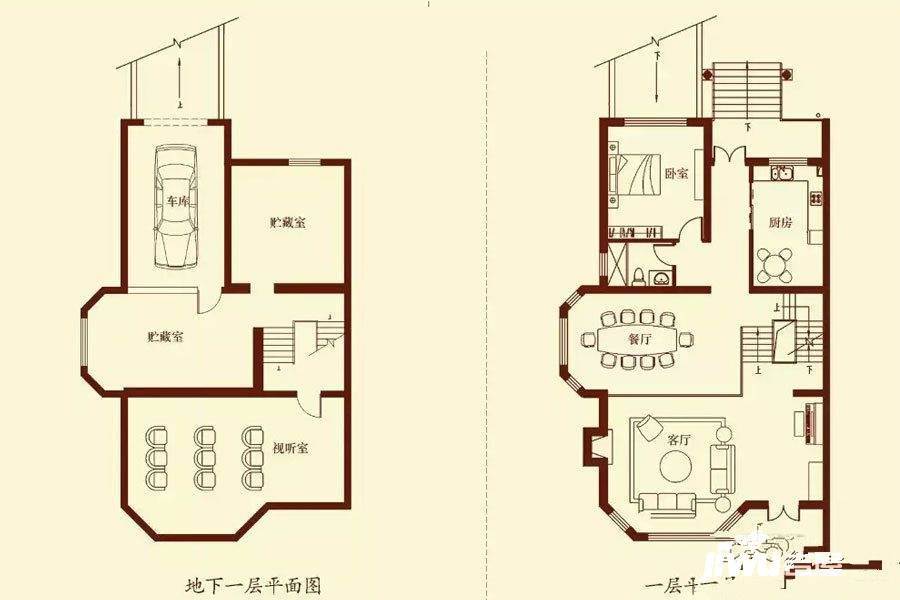 瑞成瑞景湾10室2厅3卫483㎡户型图