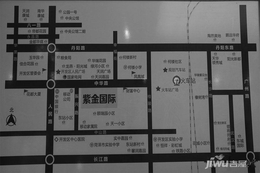 紫金国际广场位置交通图