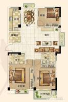 郓城水岸新都3室2厅2卫134㎡户型图