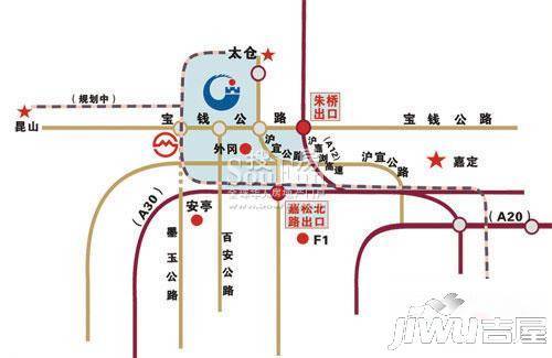 上海五金城位置交通图图片