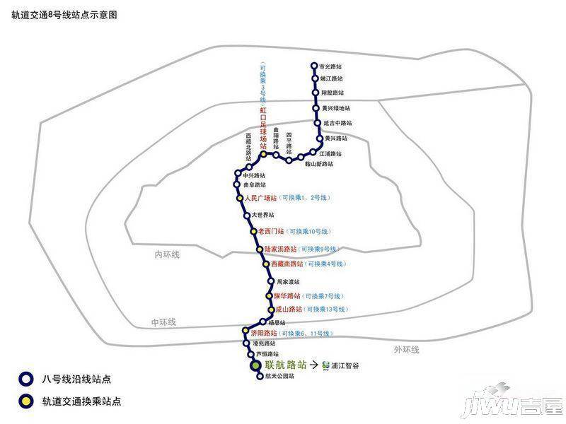 浦江智谷商务园位置交通图