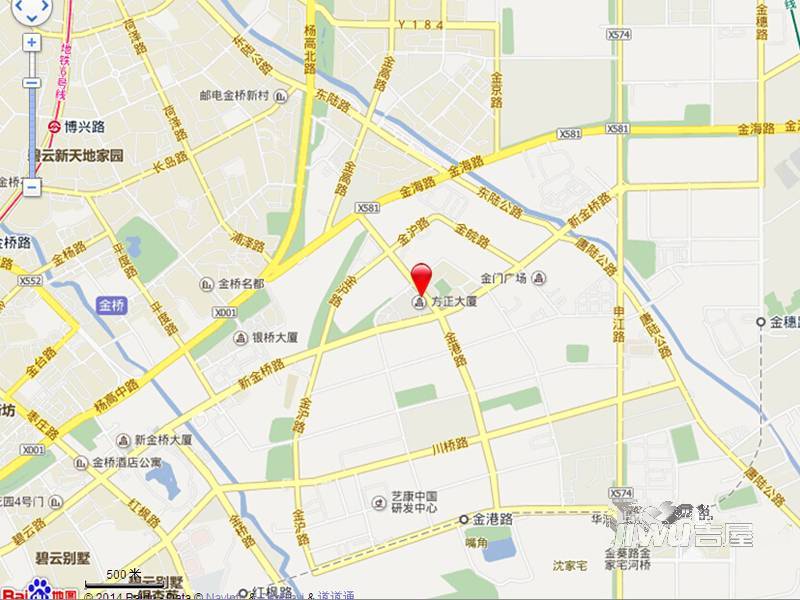禹洲金桥国际商铺位置交通图图片