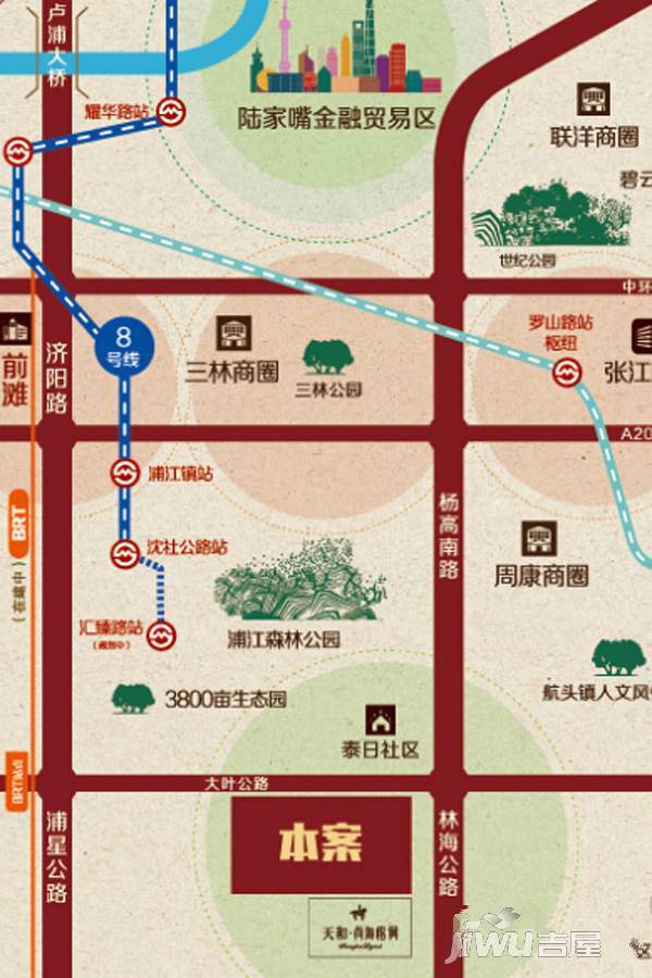 天和尚上海位置交通图图片