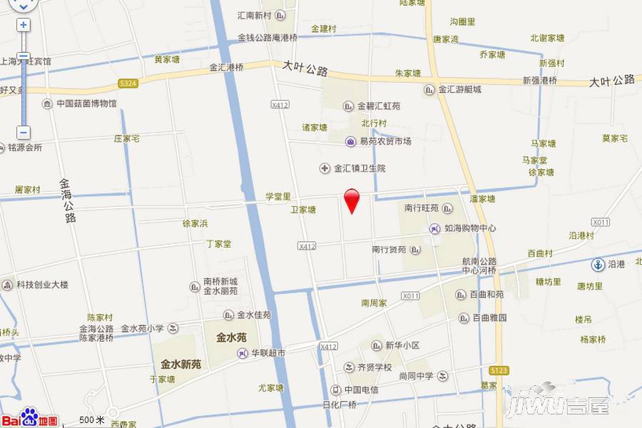 奉贤南桥新城15单元23A-01A地块位置交通图