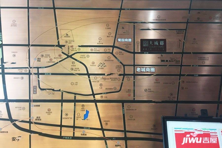 金隅大成郡位置交通图图片