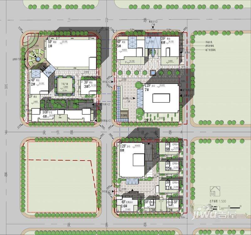 君庭广场规划图1