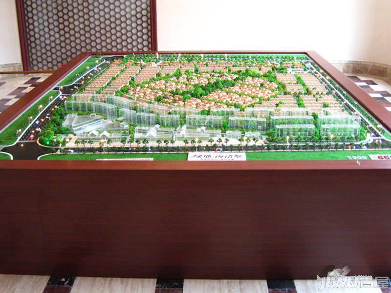 上海绿地香颂公寓沙盘图图片