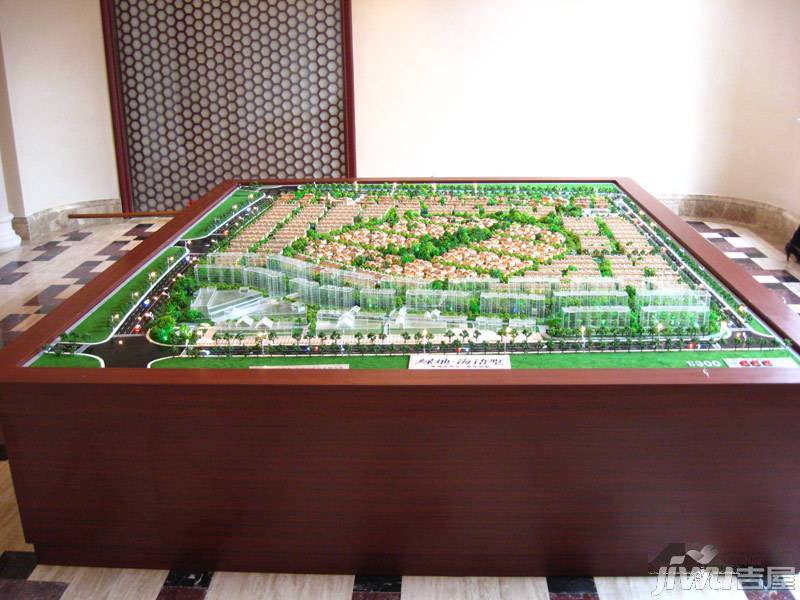 上海绿地香颂公寓沙盘图图片