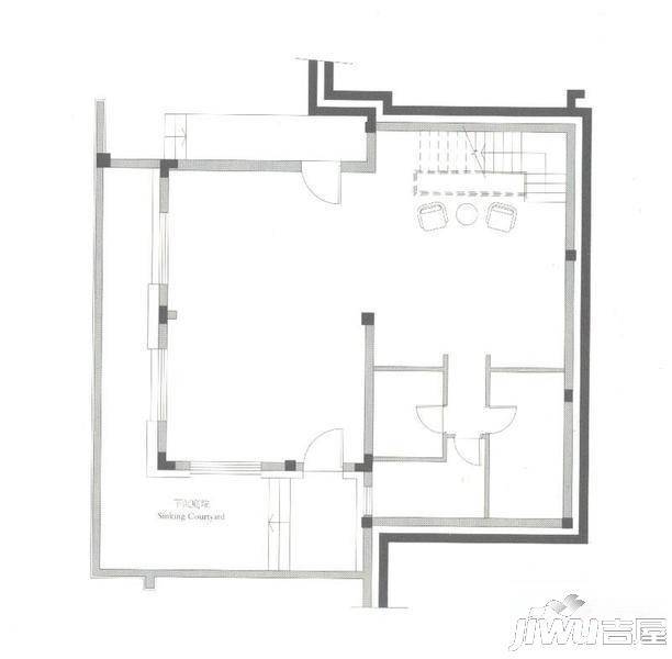 中粮万科翡翠别墅5室2厅5卫360㎡户型图