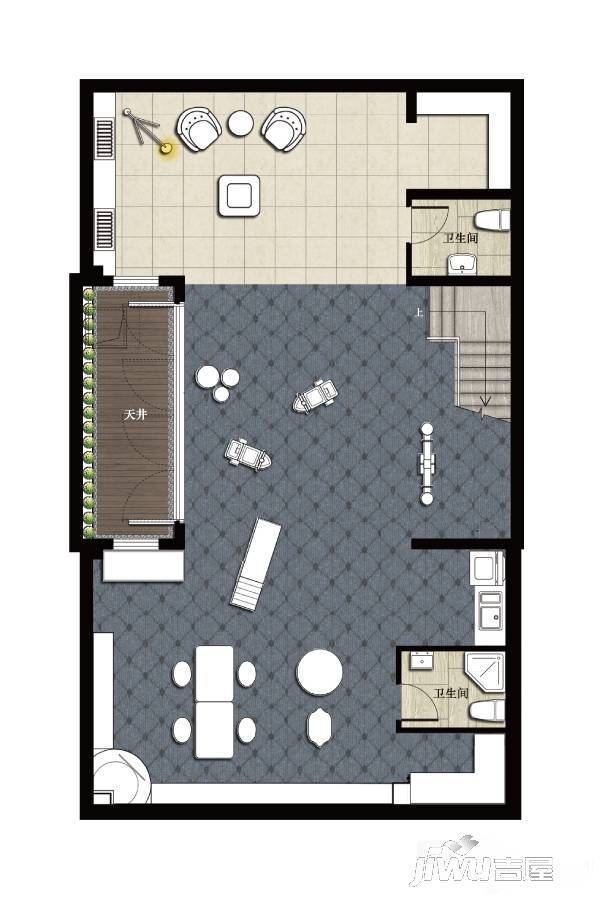 英庭名墅3室4厅3卫226㎡户型图