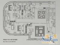 御华山大厦4室5厅5卫407㎡户型图