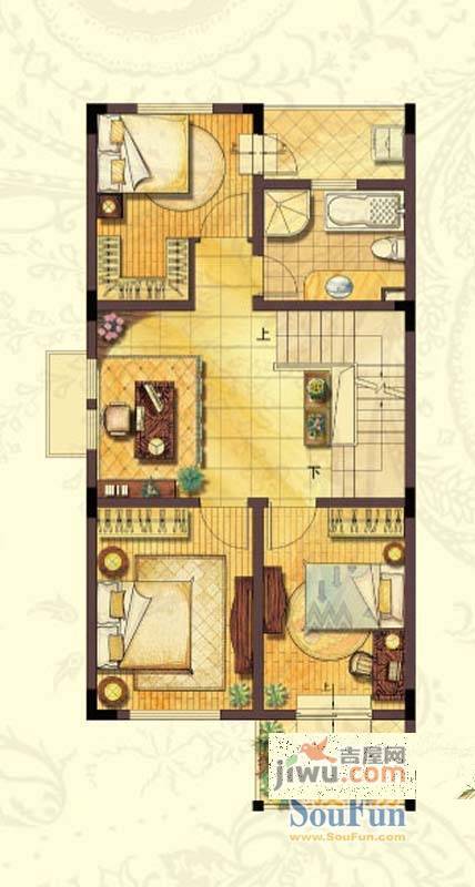 晶苑四季御庭四期5室2厅5卫214.9㎡户型图