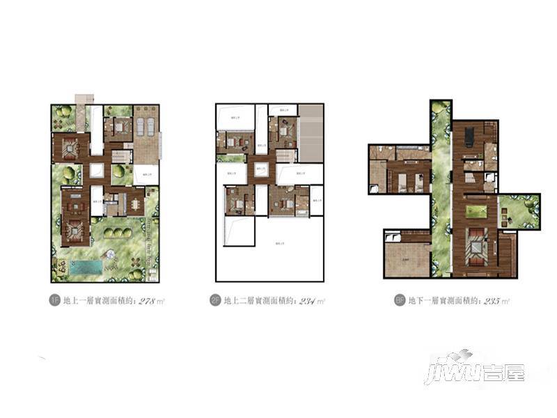 东园雅集轩普通住宅512㎡户型图