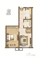 城建爱上海1室1厅1卫65㎡户型图