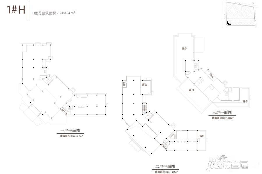 上海长兴海洋科技港8室3厅6卫3118㎡户型图