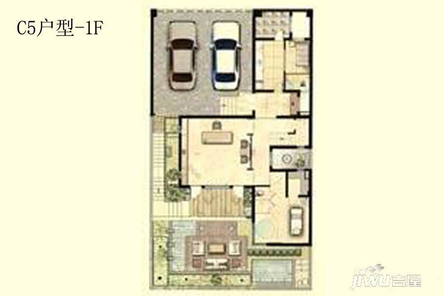 春江美庐别墅5室6厅7卫190㎡户型图