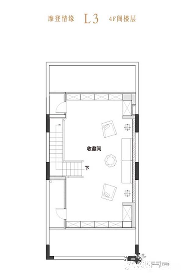 大华伊斐墅6室3厅6卫206㎡户型图