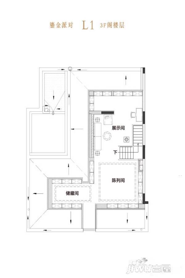 大华伊斐墅6室3厅2卫276㎡户型图