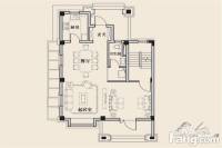 中海悦府别墅3室4厅3卫180㎡户型图