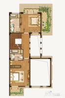 朱家角新城鸿玺郡3室4厅5卫200㎡户型图