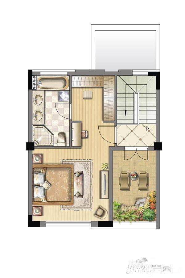 朱家角新城观澜府3室4厅3卫160㎡户型图