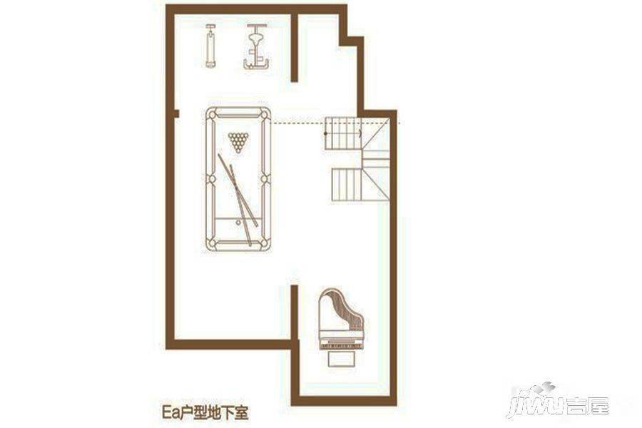 金地玺华邨4室2厅3卫122㎡户型图