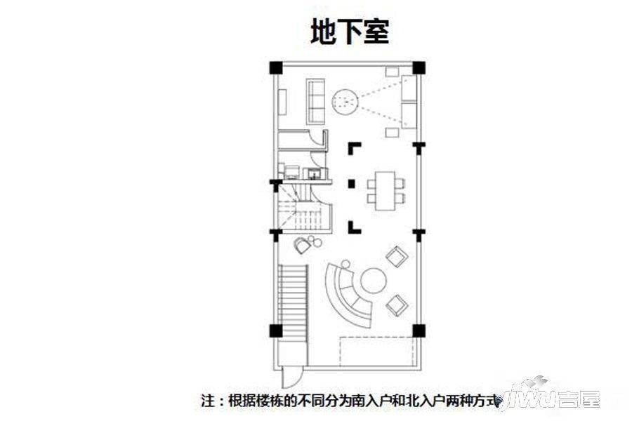 融信铂湾别墅5室2厅4卫204㎡户型图