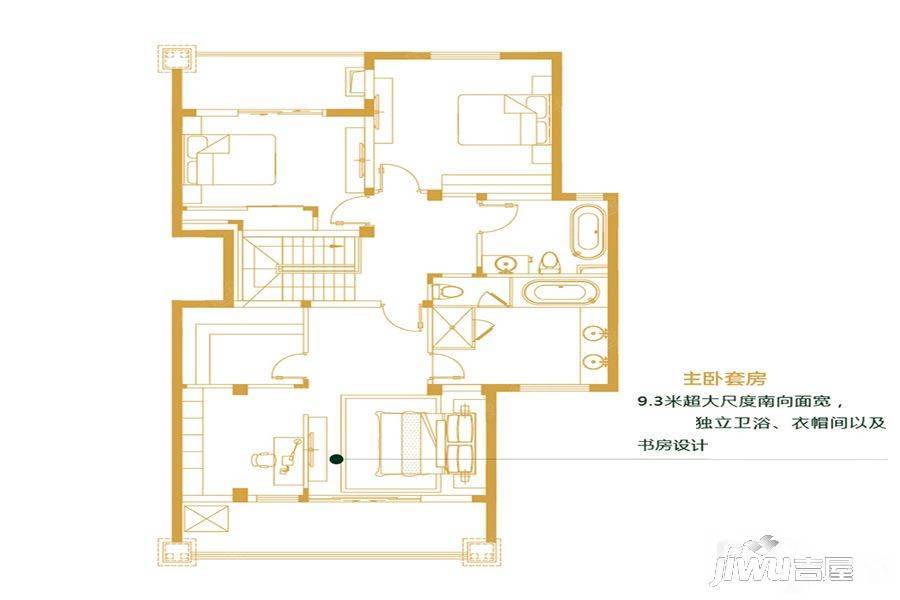 碧云壹零4室2厅4卫243㎡户型图