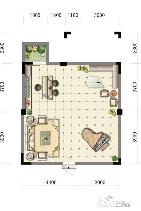 朱家角新城观澜府4室3厅4卫180㎡户型图