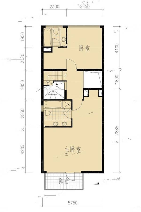 臻水岸苑7室2厅6卫320㎡户型图