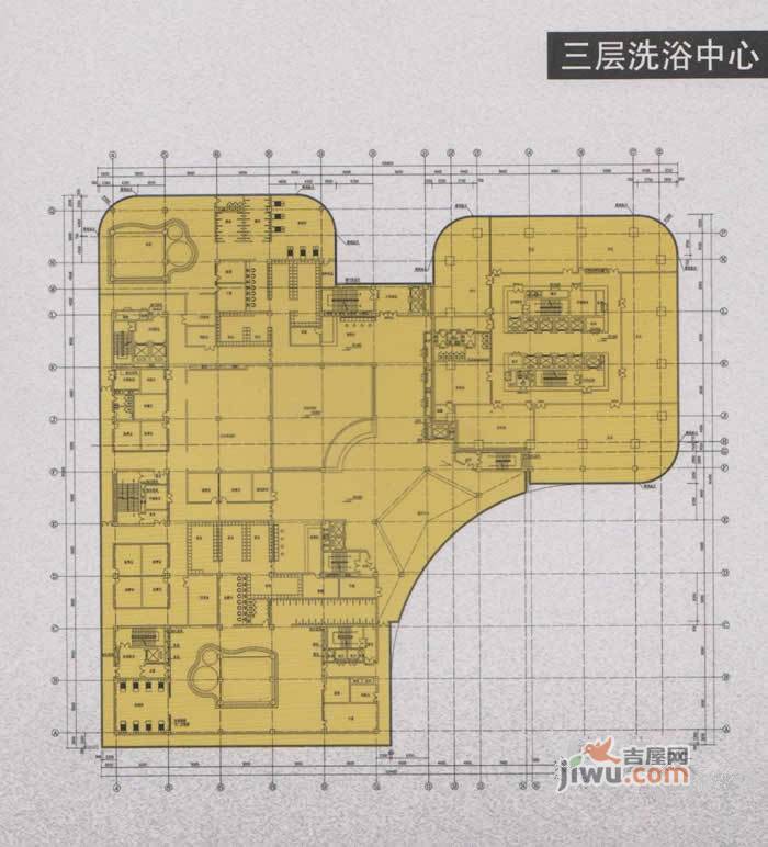 富田国际大厦20室3厅2卫635.9㎡户型图