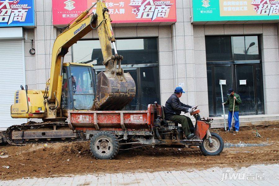 衡水金街实景图图片