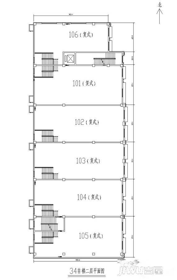 盛世桃城二区普通住宅247.2㎡户型图