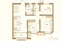 龙源东郡3室2厅1卫102㎡户型图