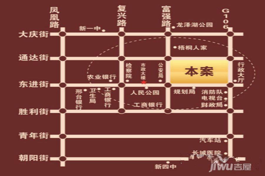 久福大院位置交通图图片
