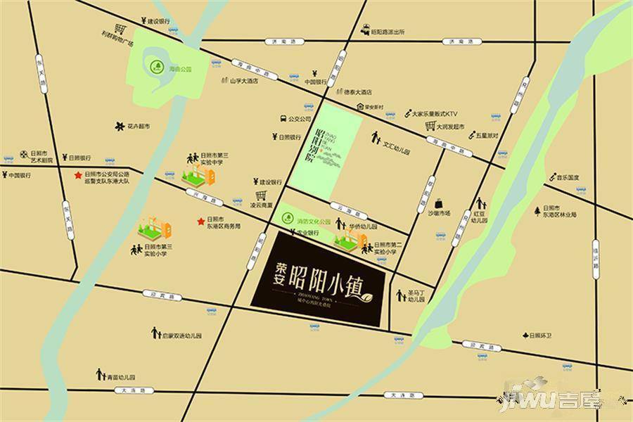 荣安昭阳小镇位置交通图