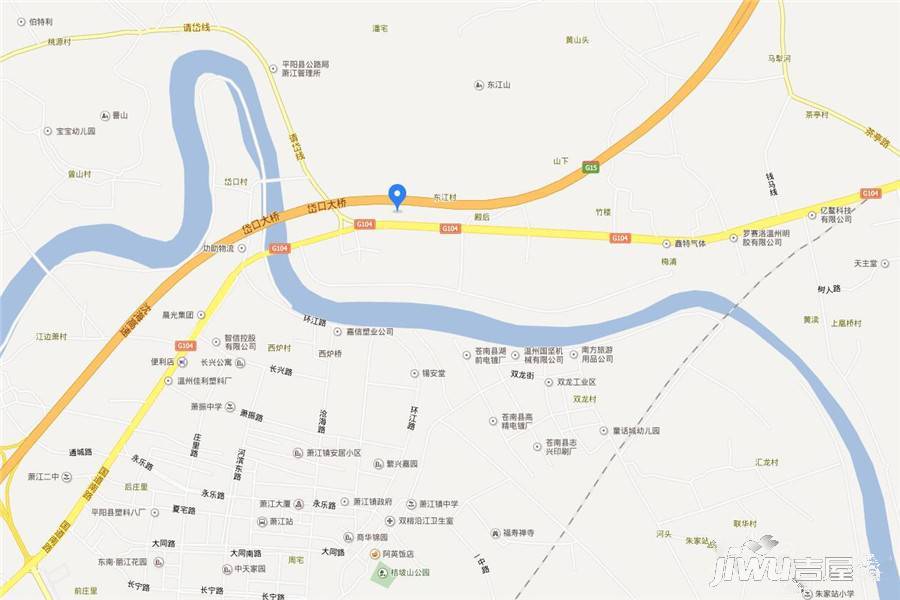楠盛瓯南产业城位置交通图