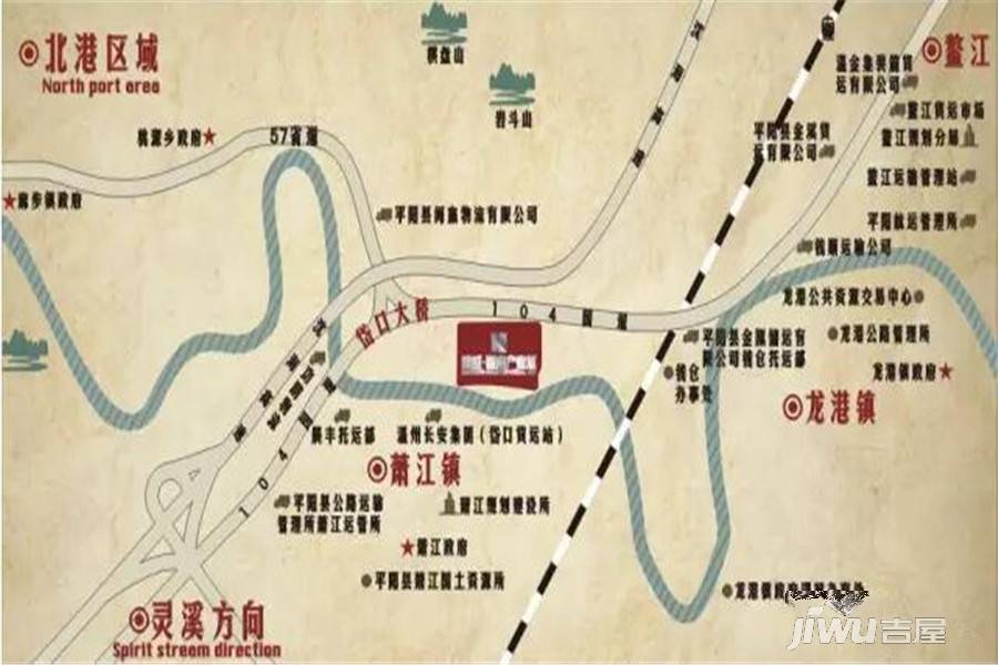 楠盛瓯南产业城位置交通图图片