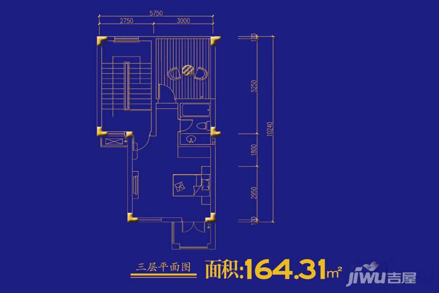 神力嘉南美地普通住宅164.3㎡户型图