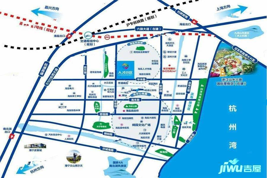 滨海未来城位置交通图