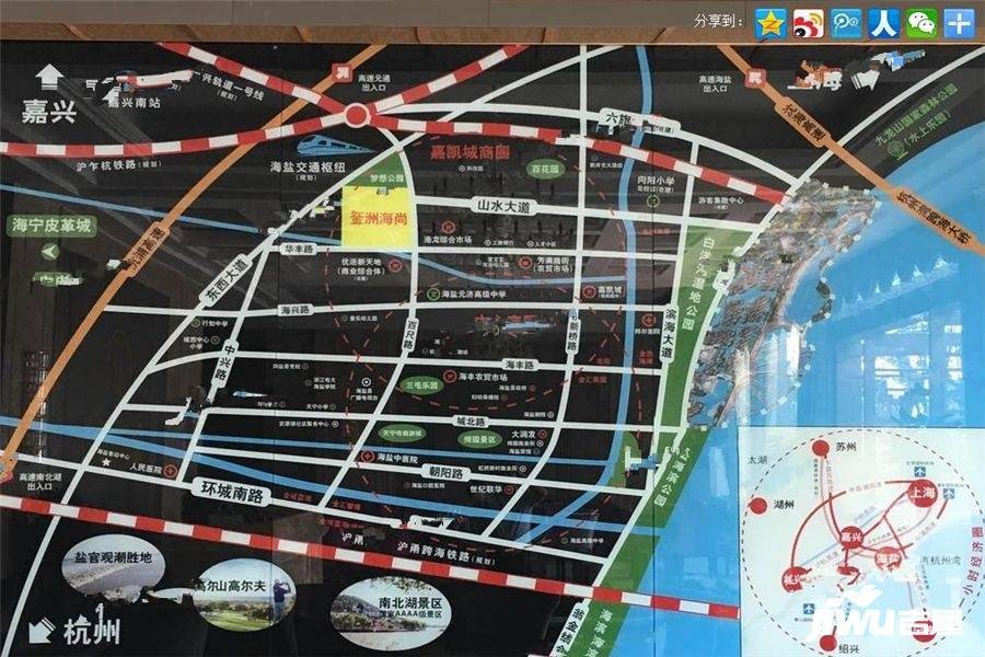 金洲海尚位置交通图图片