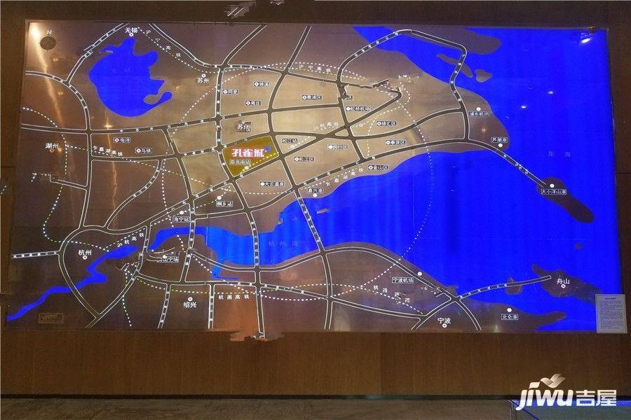 孔雀城悦珑湾一期位置交通图