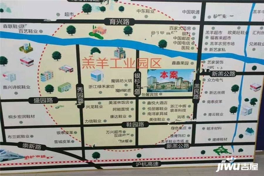 桐乡国际商贸城位置交通图