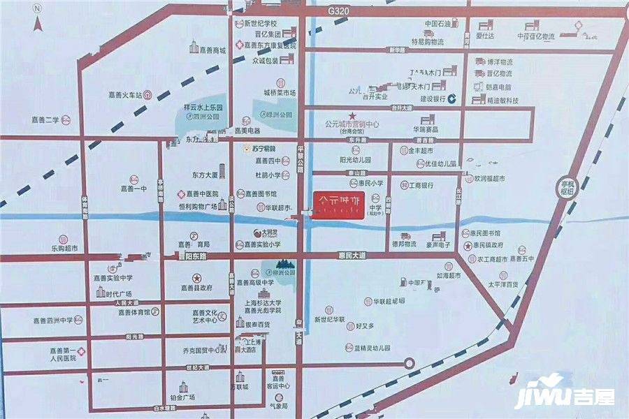 金科旭辉公元城市位置交通图图片
