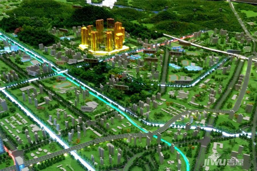 华联城市全景实景图图片
