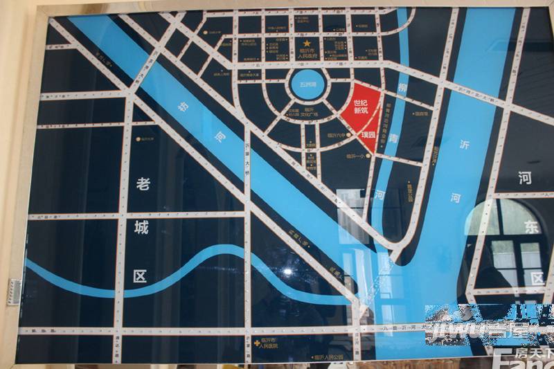 联合世纪新筑位置交通图图片