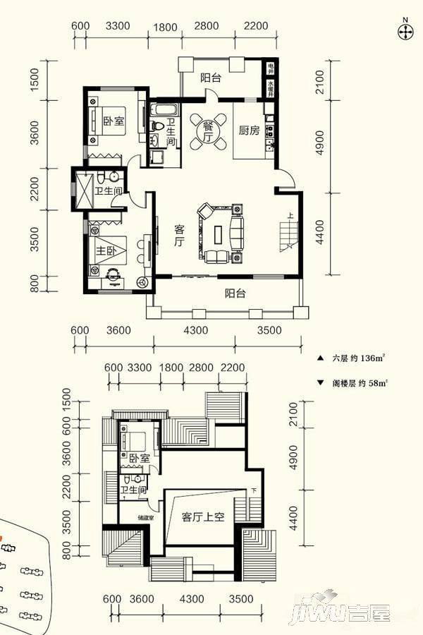 金泰舒格蘭普通住宅184㎡户型图